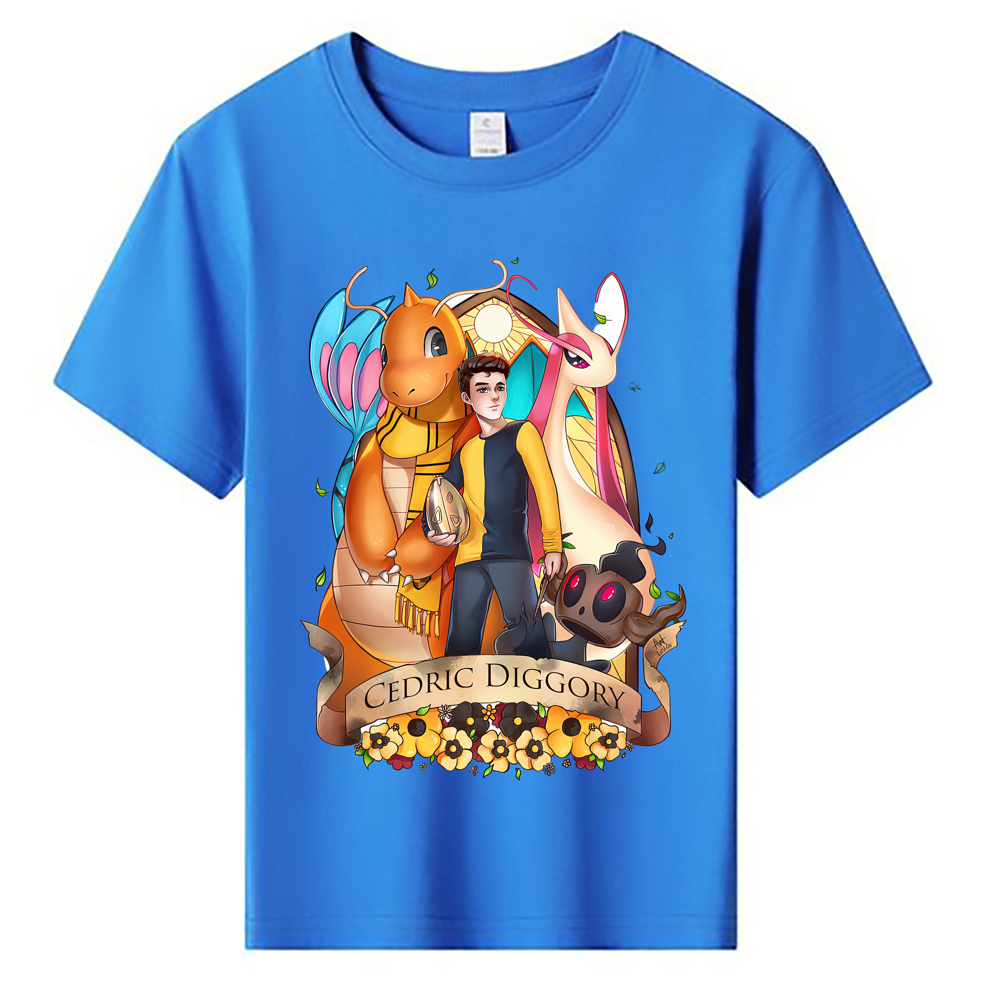 （画像用） Harry Potter ハリー・ポッターシリーズ 綿100％キッズTシャツ（フロントプリント）